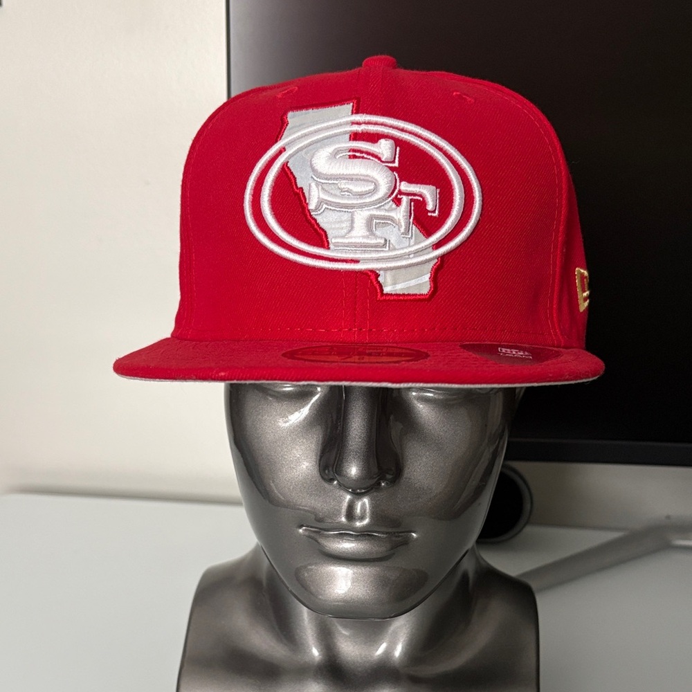 New Era San Francisco 49ers fitted cap 7 3/8